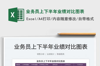 上下半年对比表饼图