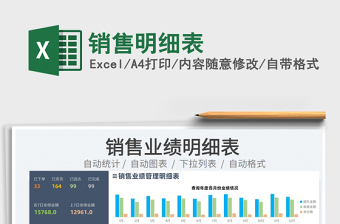 2025销售明细表免费下载