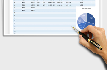 2025qc课题报名登记表分类自动统计课题类型免费下载
