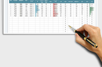 2025销售出入库明细表免费下载