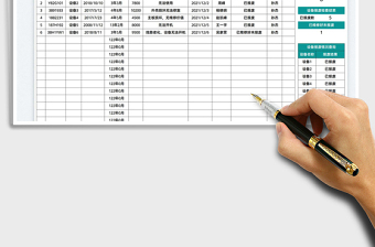 2025设备报废记录表免费下载