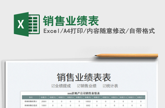 2025销售业绩表免费下载