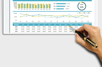 2025年度费用预算分析表免费下载