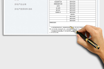 2025房地产按揭资料清单免费下载