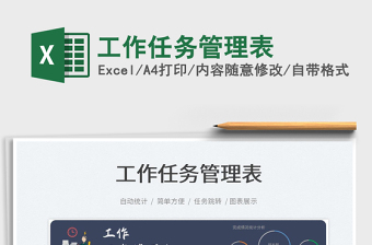 2025工作任务管理表免费下载