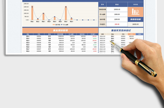 2025基金理财分析表免费下载