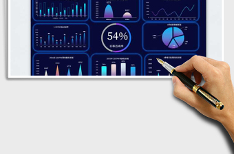 2025年终销售数据分析看板免费下载