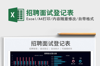 2025招聘面试登记表免费下载