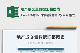 2025地产成交量数据汇报图表免费下载