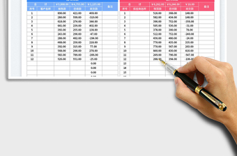 2025应收应付账款登记分析表免费下载