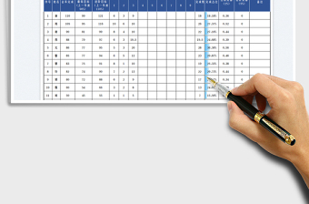 2025业务部年度销售记录表免费下载