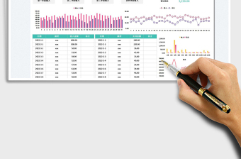 2025财务收支统计分析表免费下载