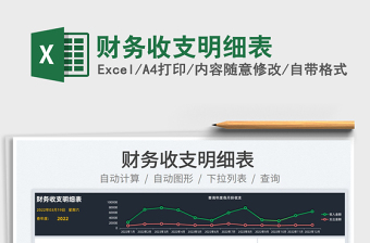 2025财务收支明细表免费下载