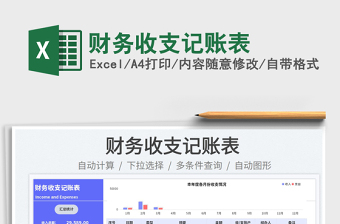 2025财务收支记账表免费下载