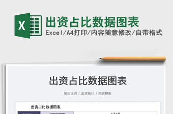 2025出资占比数据图表免费下载