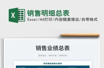 2025销售明细总表免费下载