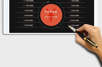 2025家庭年度记账系统免费下载