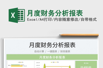 2025月度财务分析报表免费下载