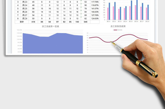2025销售任务完成汇总表免费下载