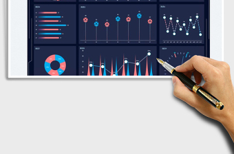 2025通用型数据分析可视化看板免费下载