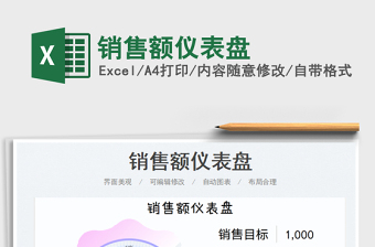 2025销售额仪表盘免费下载