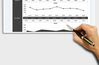 2025电商年中促销业绩统计图免费下载