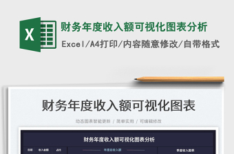 2025财务年度收入额可视化图表分析免费下载