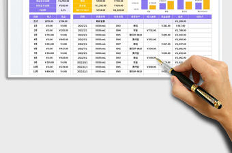 2025收支明细流水账免费下载