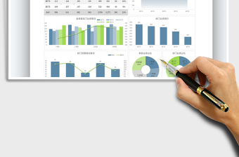 2025部门业绩数据分析表免费下载