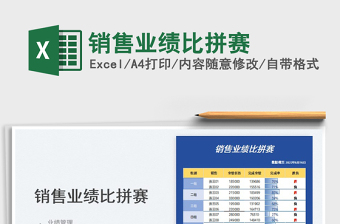 2025销售业绩比拼赛免费下载