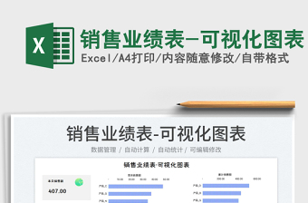 2025销售业绩表-可视化图表免费下载