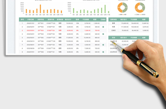 2025发票登记明细表免费下载