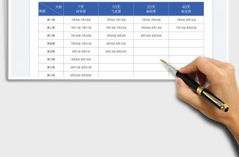 2025夏令营报价表免费下载