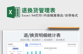 2025退换货管理表免费下载