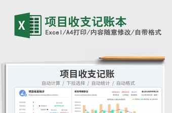2025项目收支记账本免费下载