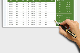 2025财务收支明细表免费下载