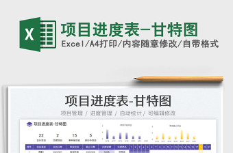 2025项目进度表-甘特图免费下载
