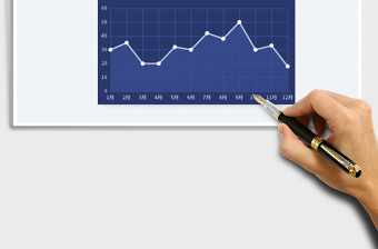 2025折线图-月份销量对比免费下载