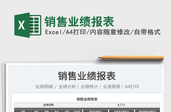 2025销售业绩报表免费下载