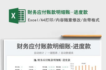 2025财务丁字账excel表格大全