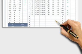 2025订单跟踪管理表免费下载