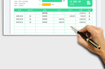 2025库存现金明细账免费下载