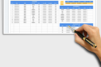 2025公司财务收支记账管理表免费下载