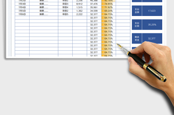 2025资金预算表免费下载