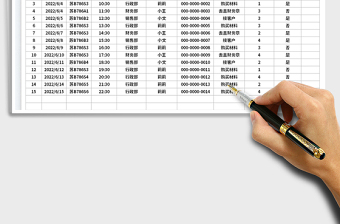 2025公司车辆使用登记表-可查询免费下载
