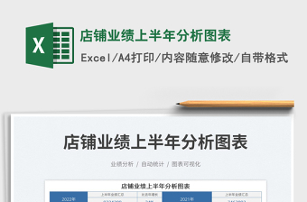 2025店铺业绩上半年分析图表免费下载