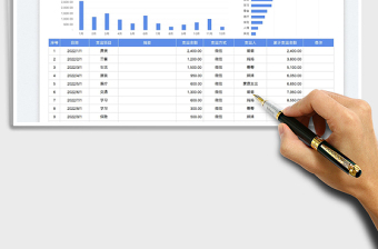2025家庭支出记账表-个人支出金额免费下载
