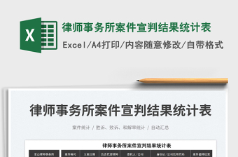 2025案件统计表格模板