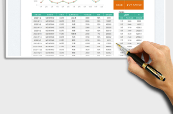2025发票明细记录统计表