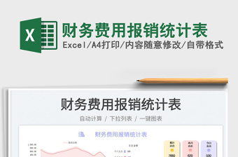 2025财务费用报销统计表